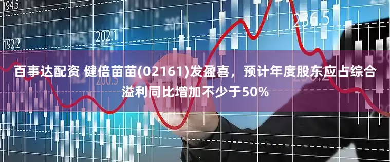 百事达配资 健倍苗苗(02161)发盈喜，预计年度股东应占综合溢利同比增加不少于50%